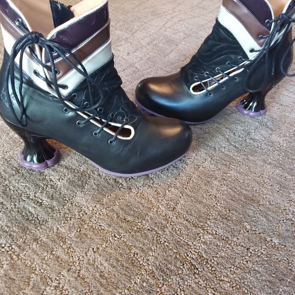 John Fluevog cosmos copernicus boots size 7 - Picture 14 of 15